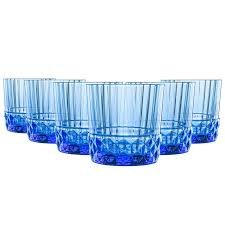 6pcs Set Beautiful Crystal Easy Ware Sprinkle Highly Quality Transparent Glass Perfect For Serving Water, Cocktails or Juices