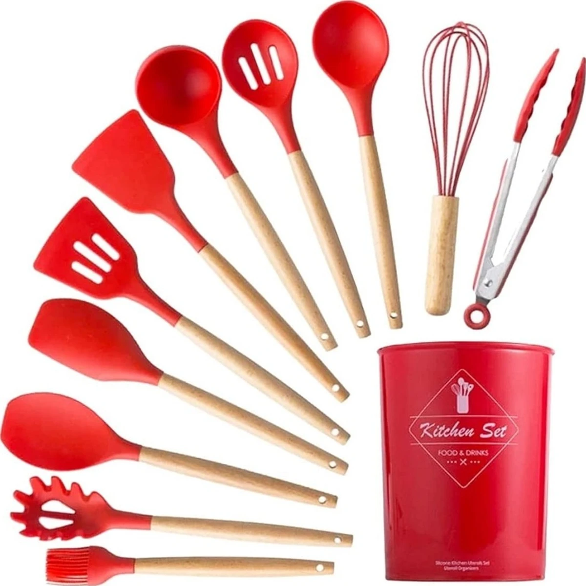 Silicone Cooking 12Pcs Nonstick