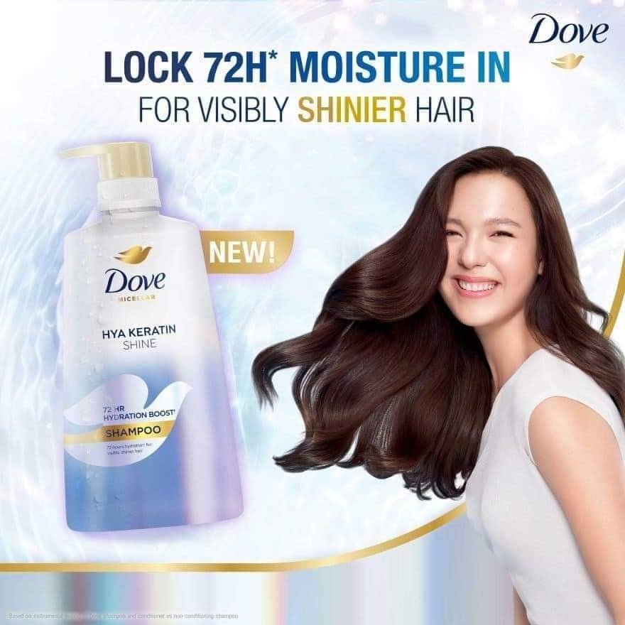 DOVE HYA Keratin Shampoo 650ml