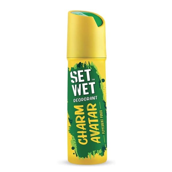 set wet deodorant body spray