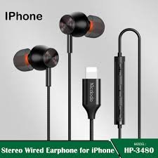 MCDODO HP-3480/HP-4080 LIGHTNING JACK DIRECT DIGITAL EARPHONES EARBUDS IN-EAR EARPHONE WITH MICROPHONE AND VOLUME CONTROL HEADPHONES FOR iPhone 15 14 Pro Max 12 Pro