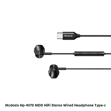 MCDODO HP-407 Digital Wired Headphone Type-C Earphone With Mic And Volume Control