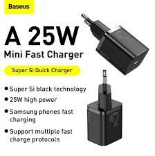 Baseus Super Si 25W Adapter 1C Quick Charger