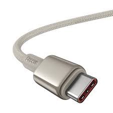 Cable USB-C do USB-C Baseus Tungsten Gold, 100W, 1m