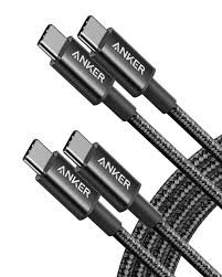 Anker 322 USB-C to USB-C 60W Cable 1.8M 6 Feet Nylon Braided