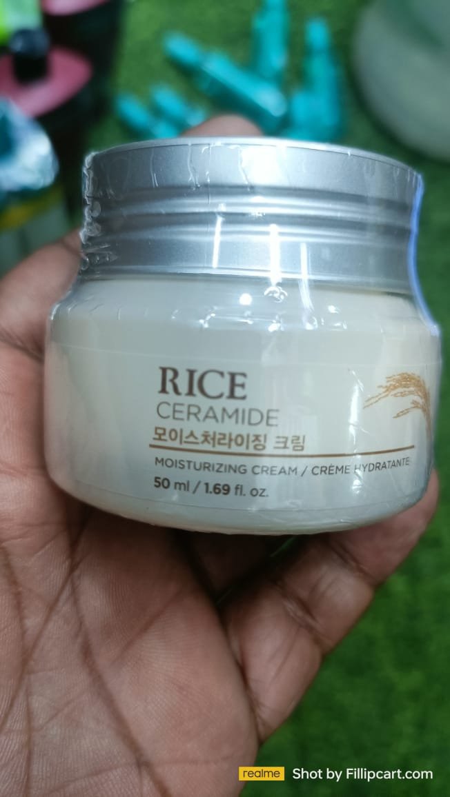 Rice Ceramide Moisturizing Cream (Made in Korea)