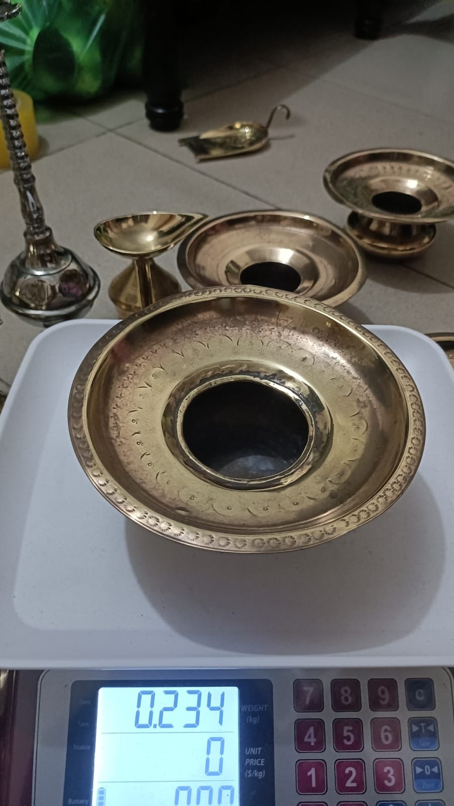 খাঁটি পিতলের চিলঞ্চি