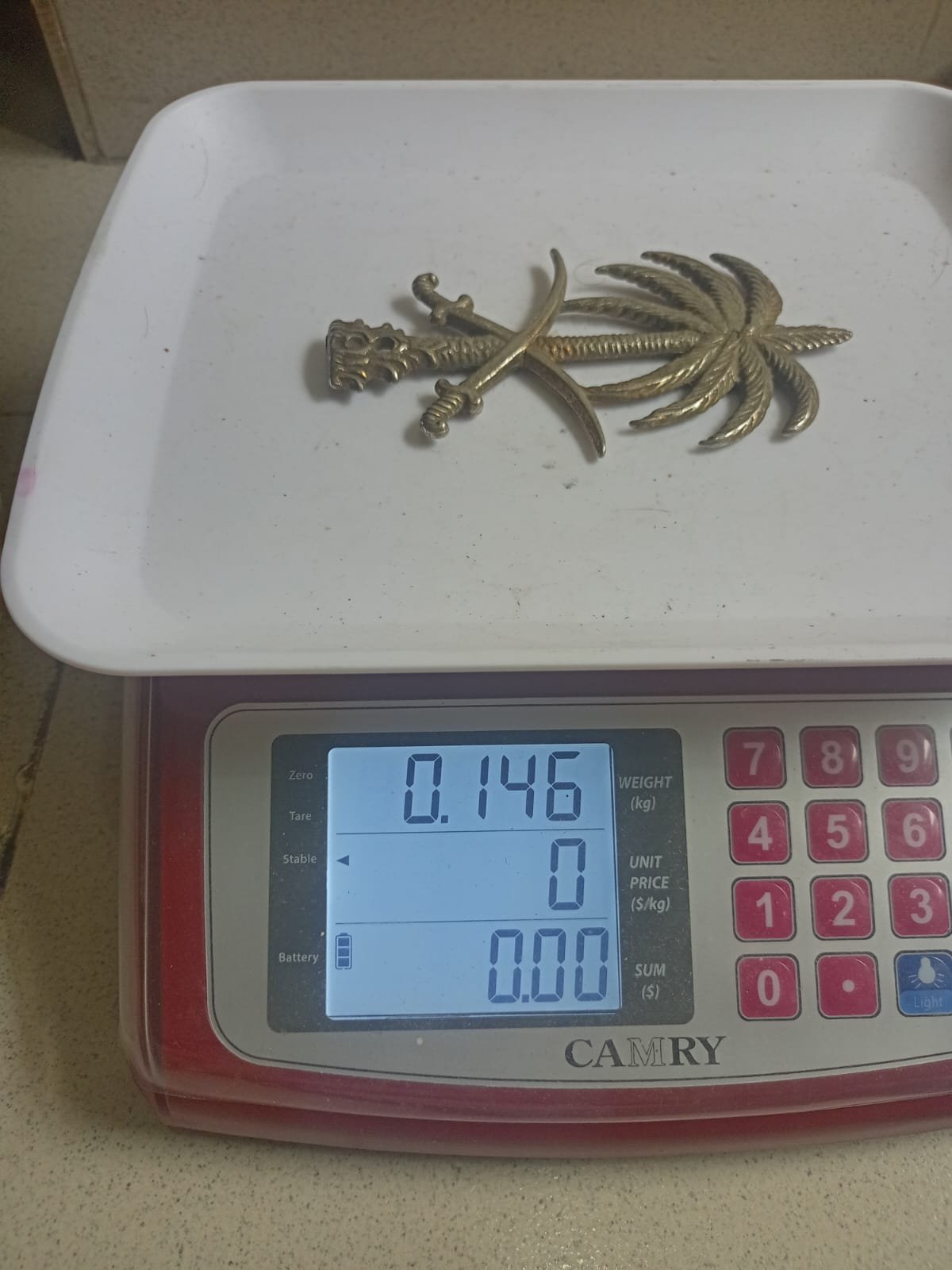 পিতলের স্যুভেনির বা প্রতীক