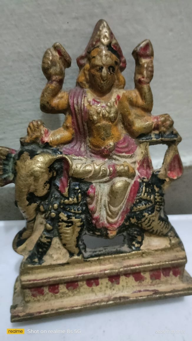 পুরাতন পিতলের বিশ্বকর্মা ঠাকুর