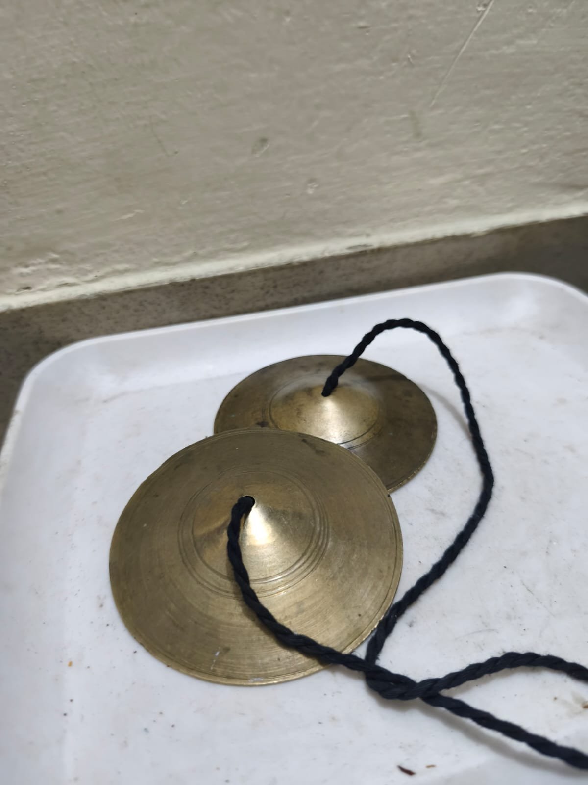 একজোড়া কাঁসার মঞ্জিরা/করতাল