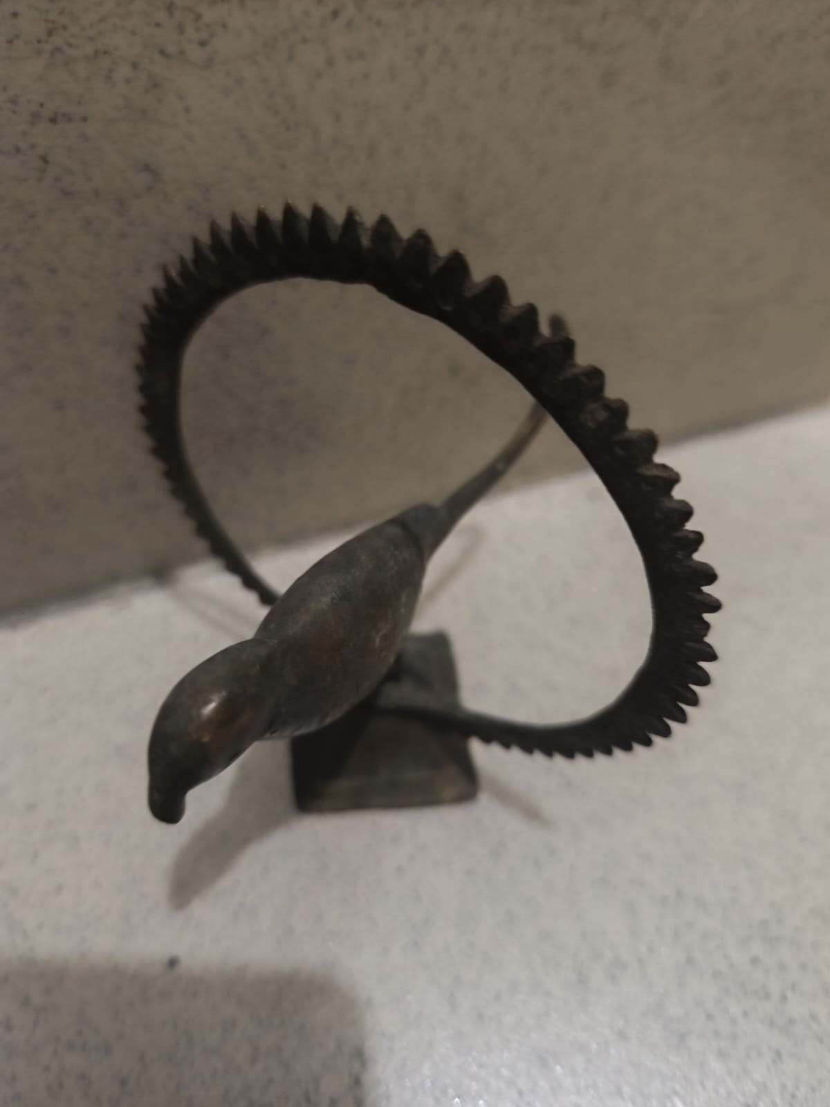 পিতলের তোতাপাখির