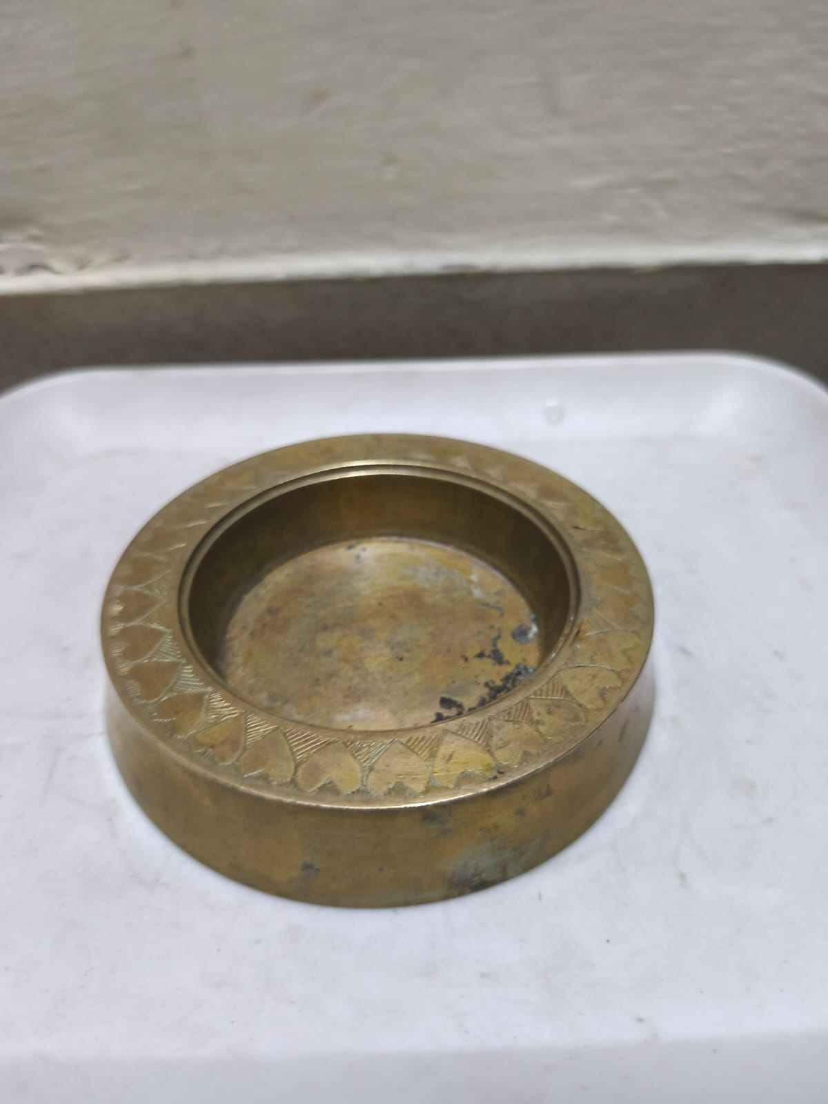 পিতলের বাটি বা অ্যাশট্রে