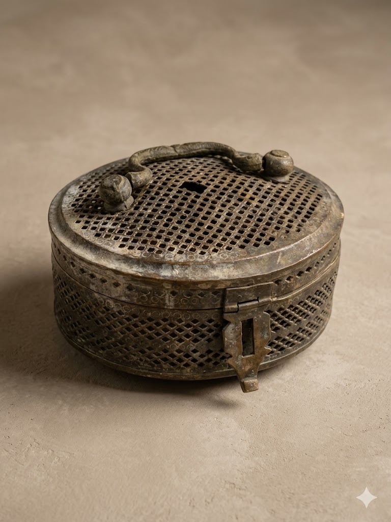 পিতলের তৈরি গহনার বাক্স