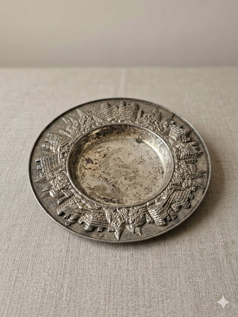 পিতলের তৈরি প্লেট বা থালার